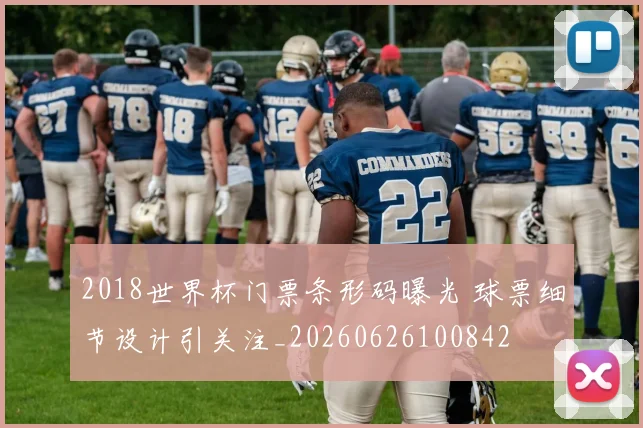 2018世界杯门票条形码曝光 球票细节设计引关注_20260626100842