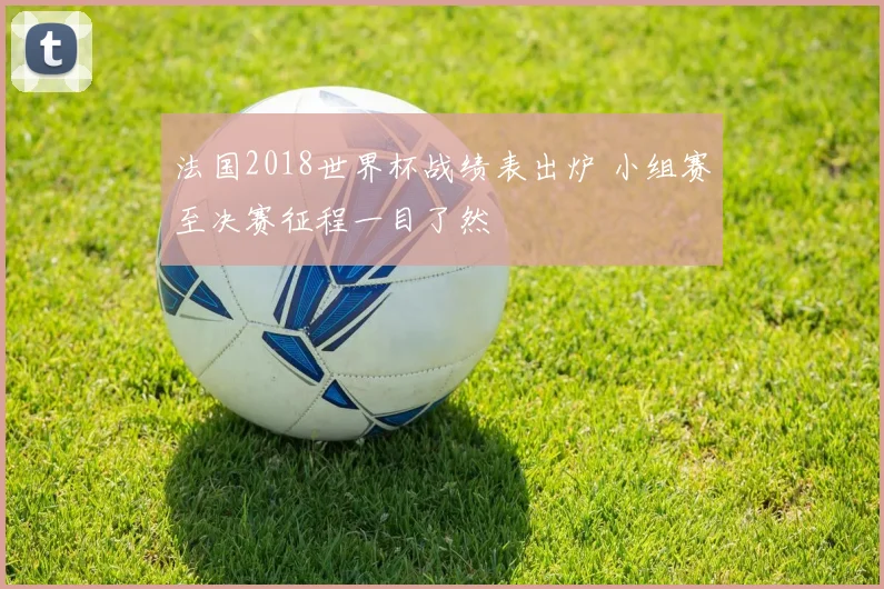 法国2018世界杯战绩表出炉 小组赛至决赛征程一目了然